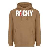 Toasted Coconut boxer r o c k y Heavyweight Hoodie - DesignPulse