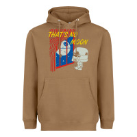Toasted Coconut that's no moon Heavyweight Hoodie - DesignPulse