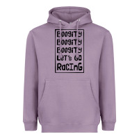 Lavender boogity lets go racing Heavyweight Hoodie - DesignPulse