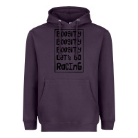 Plum boogity lets go racing Heavyweight Hoodie - DesignPulse