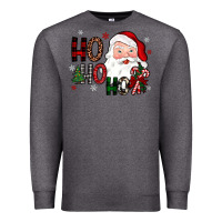 Charcoal Heather ho ho ho Premium Sweatshirt - JahusDesignShop