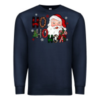 Navy ho ho ho Premium Sweatshirt - JahusDesignShop