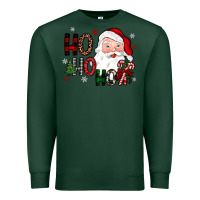 Sports Green ho ho ho Premium Sweatshirt - JahusDesignShop