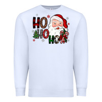 White ho ho ho Premium Sweatshirt - JahusDesignShop