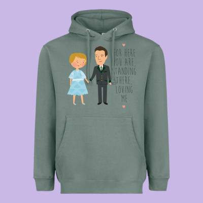 Sound Of Music - Loving Me Heavyweight Hoodie Designed By Designpulse