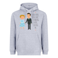 Heather Grey sound of music - loving me Heavyweight Hoodie - DesignPulse