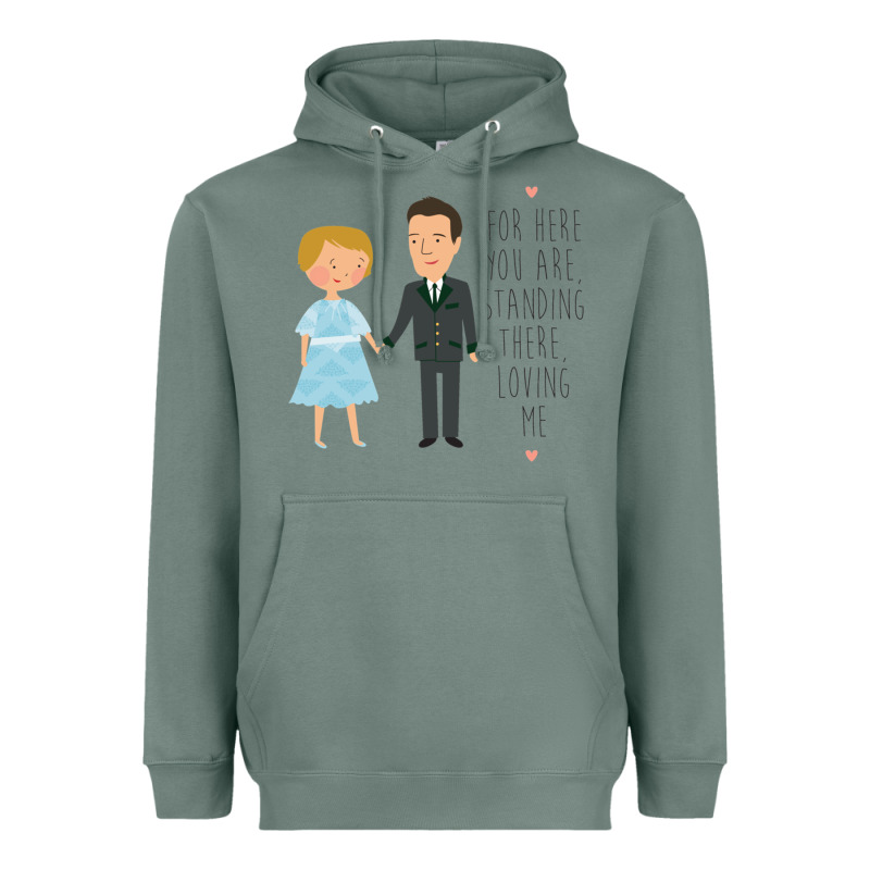 Sound Of Music - Loving Me Heavyweight Hoodie by DesignPulse | Teevron