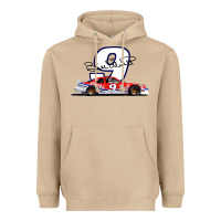 Mushroom Bill Elliott 1988 Winston Cup 9 Stock Car  Classic Heavyweight Hoodie - DesignPulse