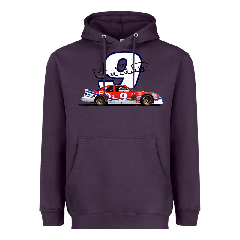 Bill Elliott 1988 Winston Cup 9 Stock Car  Classic Heavyweight Hoodie by DesignPulse | Teevron