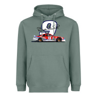 Sage Bill Elliott 1988 Winston Cup 9 Stock Car  Classic Heavyweight Hoodie - DesignPulse