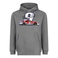 Storm Bill Elliott 1988 Winston Cup 9 Stock Car  Classic Heavyweight Hoodie - DesignPulse