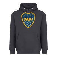 Smoke Boca Juniors Heavyweight Hoodie - DesignPulse