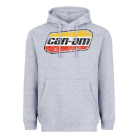 Heather Grey CANAM Vintage Original ATV UTV off road Gift Long Sleeve Heavyweight Hoodie - DesignPulse