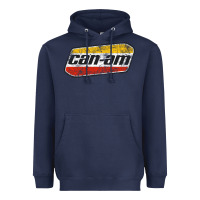 Navy CANAM Vintage Original ATV UTV off road Gift Long Sleeve Heavyweight Hoodie - DesignPulse
