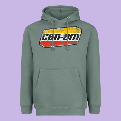 Canam Vintage Original Atv Utv Off Road Gift Long Sleeve Heavyweight Hoodie Designed By Designpulse
