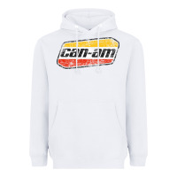 White CANAM Vintage Original ATV UTV off road Gift Long Sleeve Heavyweight Hoodie - DesignPulse