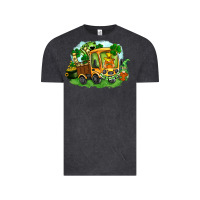 Vintage Black truck saint patricks day Vintage Tee - FaDigitalArtStudio