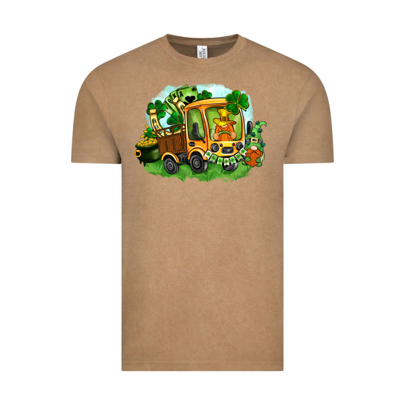 Truck Saint Patricks Day Vintage Tee by FaDigitalArtStudio | Teevron