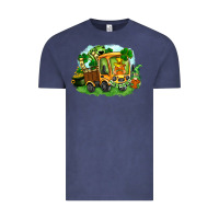 Vintage Denim truck saint patricks day Vintage Tee - FaDigitalArtStudio