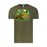 Vintage Olive truck saint patricks day Vintage Tee - FaDigitalArtStudio