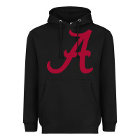 Black -alabama athletics Heavyweight Hoodie - DesignPulse