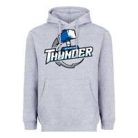 Heather Grey wichita thunder Heavyweight Hoodie - DesignPulse