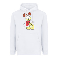 White odie the dog gift Heavyweight Hoodie - DesignPulse