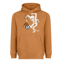 Meerkat funny halloween soccer ball Heavyweight Hoodie - DesignPulse