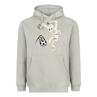 Moon Dust funny halloween soccer ball Heavyweight Hoodie - DesignPulse