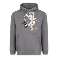 Storm funny halloween soccer ball Heavyweight Hoodie - DesignPulse