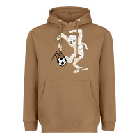 Toasted Coconut funny halloween soccer ball Heavyweight Hoodie - DesignPulse