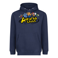 Navy awa na awa ni clubs Heavyweight Hoodie - DesignPulse