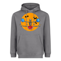 Storm cheerleading skeleton halloween cheer skeleton cheerleader t shirt Heavyweight Hoodie - DesignPulse