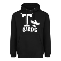 T Birds Greaser Thunderbirds 1970s T Birds Pullover Hoodie Heavyweight Hoodie | Teevron