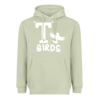 Matcha t birds greaser thunderbirds 1970s t birds pullover hoodie Heavyweight Hoodie - DesignPulse