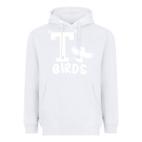 White t birds greaser thunderbirds 1970s t birds pullover hoodie Heavyweight Hoodie - DesignPulse