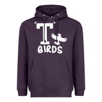 Plum t birds greaser thunderbirds 1970s t birds pullover hoodie Heavyweight Hoodie - DesignPulse