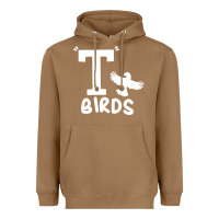 Toasted Coconut t birds greaser thunderbirds 1970s t birds pullover hoodie Heavyweight Hoodie - DesignPulse