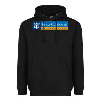 Black Royal Caribbean International Heavyweight Hoodie - DesignPulse