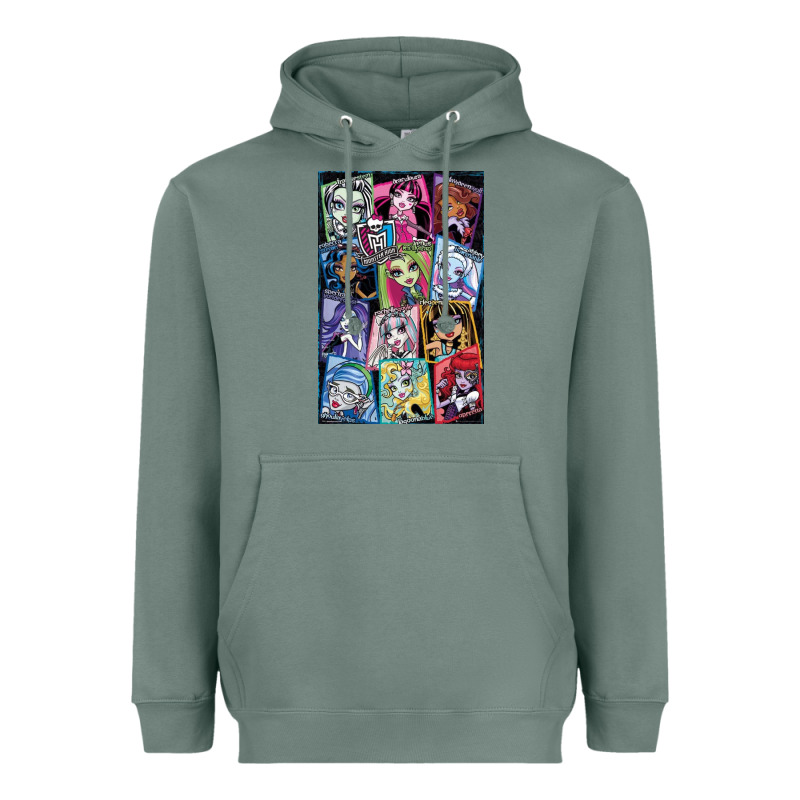 Monster High Character Heavyweight Hoodie by DesignPulse | Teevron