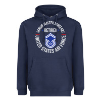 Navy senior master sergeant retired air force retirement gifts t shirt Heavyweight Hoodie - DesignPulse