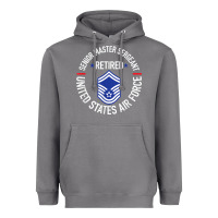 Storm senior master sergeant retired air force retirement gifts t shirt Heavyweight Hoodie - DesignPulse