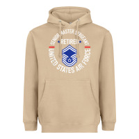 Mushroom senior master sergeant retired air force retirement gifts t shirt Heavyweight Hoodie - DesignPulse