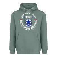 Sage senior master sergeant retired air force retirement gifts t shirt Heavyweight Hoodie - DesignPulse