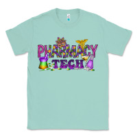 Seafoam Pharmacy Tech Classic Tee - HowdyJamesFarm