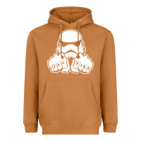 Meerkat dark side knuckle starwars stormtrooper 2 Heavyweight Hoodie - DesignPulse