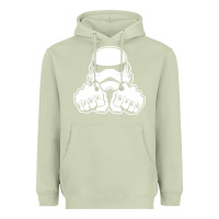 Matcha dark side knuckle starwars stormtrooper 2 Heavyweight Hoodie - DesignPulse