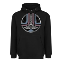 Black Starfighter (The Last Starfighter) Heavyweight Hoodie - DesignPulse
