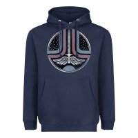 Navy Starfighter (The Last Starfighter) Heavyweight Hoodie - DesignPulse