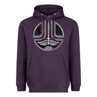 Plum Starfighter (The Last Starfighter) Heavyweight Hoodie - DesignPulse